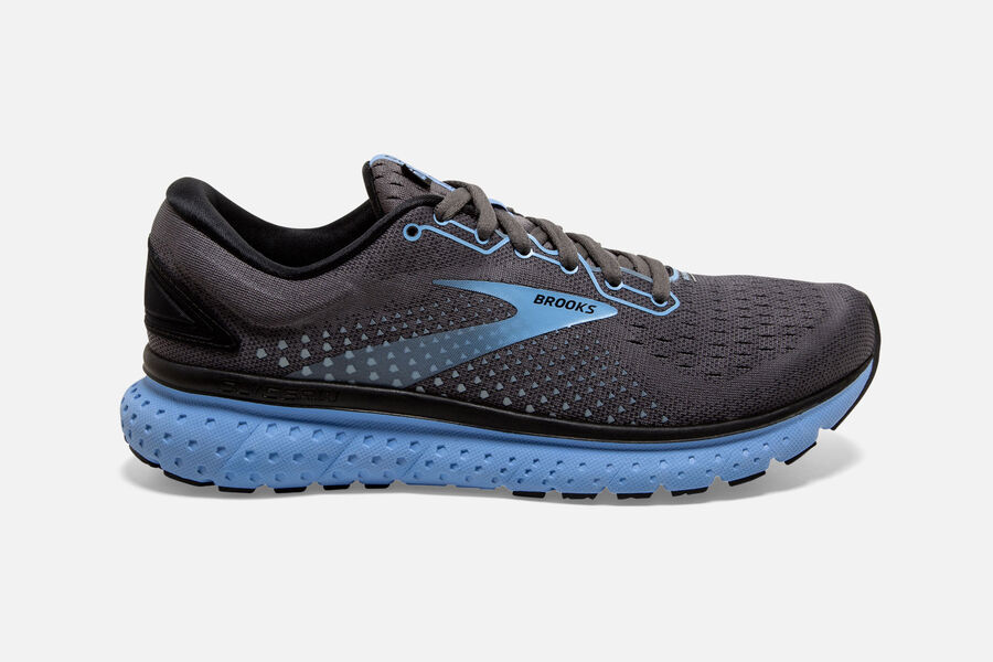 Brooks Glycerin 18 Road Loopschoenen Dames - Zwart/Blauw - 061835DIT